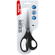 Ножницы "Berlingo Easycut 200", 18см, нержавеющее лезвие, чёрные, в блистере