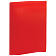 Папка пластиковая для документов "OfficeSpace", А4, 40 вкладышей, 400мкм, корешок 21мм, красная