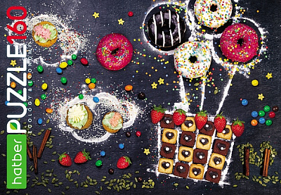 Пазлы "Hatber Eco", 160 элементов, А4, 330x220мм, серия "Sweet Moment"