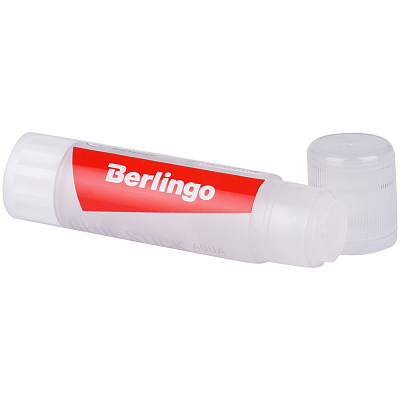 Клей карандаш "Berlingo Aqua", 8гр, PVP-основа, прозрачный