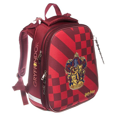 Рюкзак "Hatber HD", 37x29x17см, EVA-материал, 2 отделения, серия "Ergonomic - Гарри Поттер"