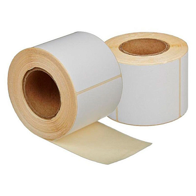 Этикетная лента 58*60*40 термо, 410 этикеток в рулоне