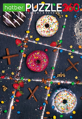 Пазлы "Hatber Eco", 260 элементов, А4, 220x330мм, серия "Sweet Moment"