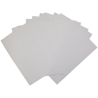 Набор белого картона "Мульти-Пульти", 10л, А4, мелованный, в папке