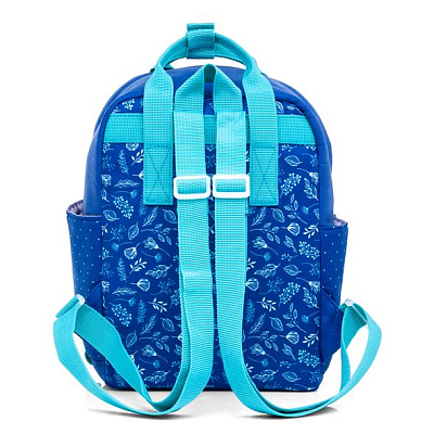 Рюкзак "Hatber", 27х20х13см, твил, 1 отделение, 4 кармана, серия "Stylish - Листья"