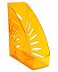 Лоток пластиковый вертикальный для документов А4 "Стамм", серия "Тропик Манго", оранжевый