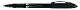 Ручка гелевая "Berlingo XP", 0,5мм, чёрная, чёрный корпус, 12шт в упаковке