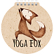 Блокнот "Hatber", 60л, А6, без линовки, фигурная высечка, на гребне, серия "Yoga Fox"
