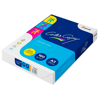 Бумага матовая для печати "Color Copy", А3, 160гр/м2, 250л, класс A++