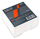 Блок бумаги для заметок "Hatber", 9x9x4,5см, белый, непроклеенный, в пластиковом боксе