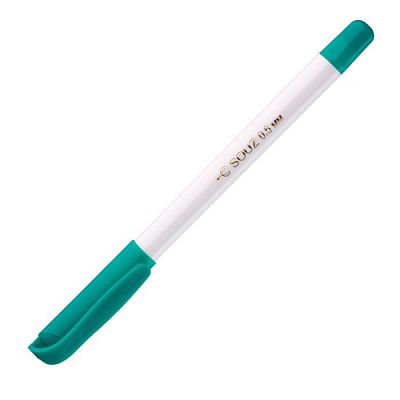 Ручка шариковая "Союз Delta", 0,5мм, синяя, белый корпус
