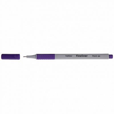 Набор линеров "Hatber Terra Colora", 0,4мм, 18 цветов, тонкий наконечник, водная основа, 18шт в упаковке