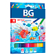 Карандаши "BG", 18 цветов, серия "Martime", в картонной упаковке