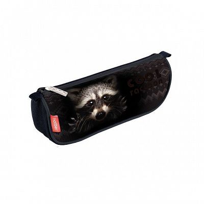 Пенал "Hatber", 200х95х50мм, мягкий, на молнии, серия "ЕНОТик"