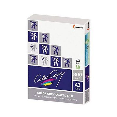Бумага матовая для печати "Color Copy", A3, 300гр/м2, 125л, класс A++