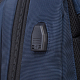 Рюкзак "Hatber", 43х31,5х14,5см, полиэстер, 2 отделения, 4 кармана, USB-выход, нагрудная стяжка, серия "Pro - Navy"
