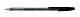 Шариковая ручка "Berlingo Hit", 0,5мм, чёрная, прозрачный корпус