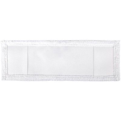 Насадка МОП для швабры микрофибра, 50см*16см, белая