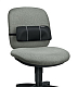 Поддерживающая подушка для офисного кресла "Fellowes Portable", 54х304х126см, чёрная