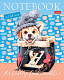 Тетрадь "Hatber", 48л, А5, клетка, на скобе, серия "Fashion Dogs"