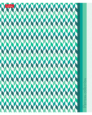 Тетрадь "Hatber", 48л, А5, линия, на скобе, серия "Pattern Collection"