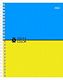 Тетрадь 96л А5ф клетка на гребне NEON серия -Ideas Color-