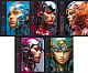 Тетрадь "Hatber", 96л, А5, клетка, ламинация, на скобе, серия "Cyborg-girl"