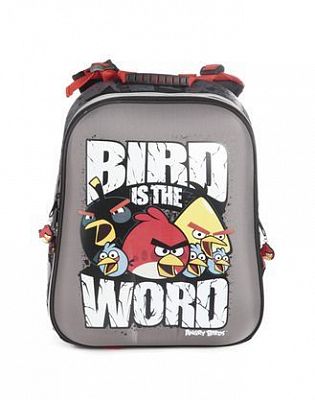Рюкзак "Hatber", 38х31х18см, полиэстер, 2 отделения, 1 карман, серия "Ergonomic - Angry Birds"