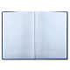 Книга учёта "Brauberg", 96л, А4, клетка, обложка бумвинил, твёрдый переплёт, наклейка, синяя