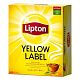 Чай чёрный "Lipton", серия "Yellow Label", 100 пакетиков по 2гр
