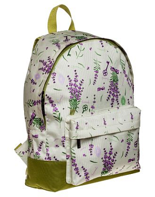 Рюкзак "Hatber", 30x41x13см, полиэстер, 1 отделение, 1 карман, серия "Basic - Provence"