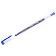 Ручка гелевая "Berlingo Apex", 0,5мм, синяя, прозрачный матовый корпус