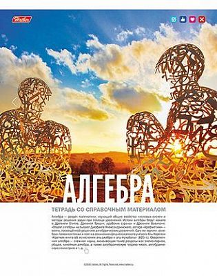 Тетрадь предметная 46л А5ф Со справ.инф на скобе-Life Style- АЛГЕБРА клетка