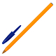 Ручка шариковая "Bic Orange Original", 0,8мм, синяя, оранжевый корпус