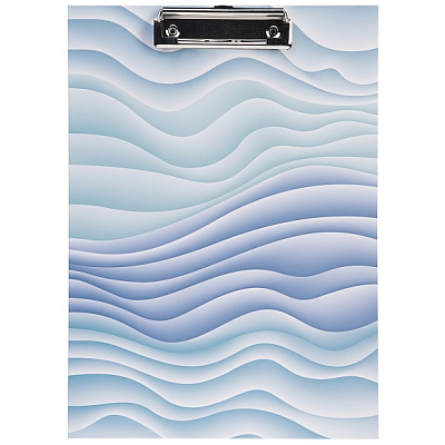 Папка-планшет картонная для документов "Hatber", А4, 100л, металлический зажим, ламинация, серия "Mist"