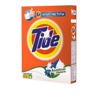 Стиральный порошок "Tide" автомат, серия Альпийская свежесть, 450 г