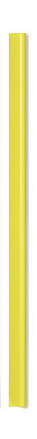 Скрепкошина пластиковая для скрепления документов А4 "Durable", 6мм, 60л, жёлтая, 100шт в упаковке