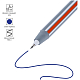 Ручка шариковая "OfficeSpace Magic Stripe", 0,6мм, синяя, чернила на масляной основе, цветной трёхгранный корпус ассорти
