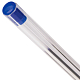 Ручка шариковая "Staff", 1мм, синяя, прозрачный корпус