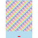 Тетрадь "Hatber", 80л, А4, клетка, на скобе, серия "Pattern Collection"