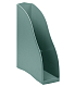 Лоток пластиковый вертикальный для документов А4 "Стамм Космос", 315x260x85мм, зелёный