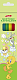 Карандаши "Hatber", 6 цветов, серия "Твити", в картонной упаковке