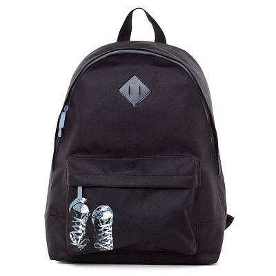 Рюкзак "Hatber", 30x41x13см, полиэстер, 1 отделение, 1 карман, серия "Basic - Sneakers"