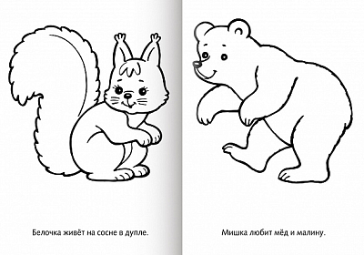 Раскраска "Hatber", 8л, А5, на скобе, серия "Я рисую"