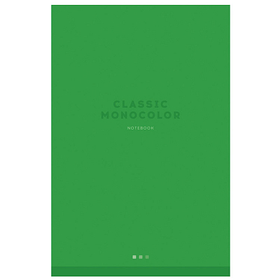 Блокнот "ArtSpace", 80л, А5, клетка, на гребне, серия "Monocolor - Green"
