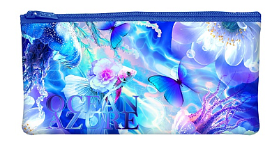 Пенал "Hatber", 205х110мм, мягкий, на молнии, серия "Аквамагия"