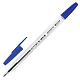 Ручка шариковая "Staff C-51", 1мм, синяя, прозрачный корпус