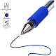 Ручка гелевая "OfficeSpace", 0,5мм, синяя, прозрачный корпус
