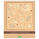 Тетрадь "Hatber Eco", 48л, А5, линия, на скобе, серия "Nature Collection"