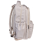 Рюкзак "Hatber", 46x31,5x15см, полиэстер, 2 отделения, 3 кармана, нагрудная стяжка, светоотражающие элементы, серия "Daily - White Sand"